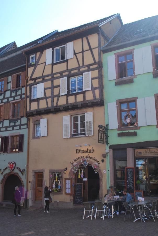 Gite "Au Coeur De Riquewihr - Vue Sur Le Vignoble" A Riquewihr Apartment Exterior photo